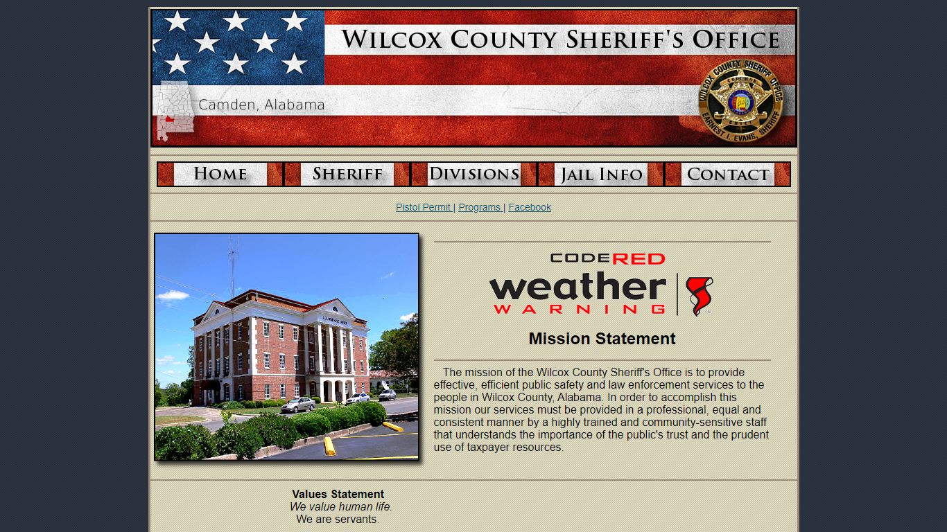 Wilcox County Sheriff's Office Home